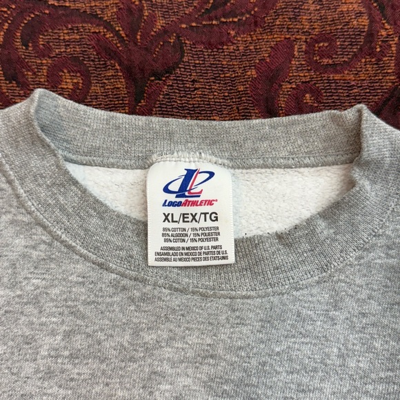 90s Logo Athletic Colorado Avalanche Embroidered Crewneck - Picture 2 of 5